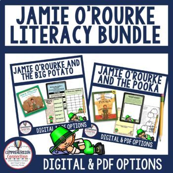 Preview of Jamie O'Rourke and the Pooka | Jamie O'Rourke and the Big Potato Bundle