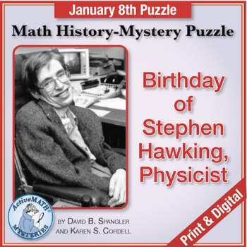 Preview of Jan. 8 Math & Science Puzzle: Stephen Hawking, Physicist | Mixed Review