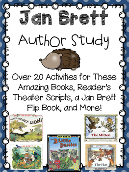 Preview of Jan Brett Author Study