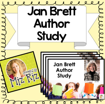 Preview of Jan Brett Author Study PowerPoint