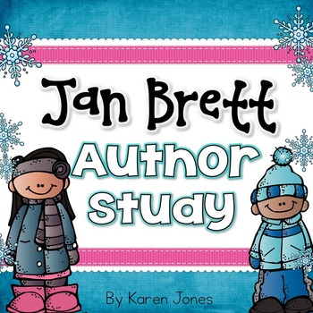 Preview of Jan Brett Author Study for K-1