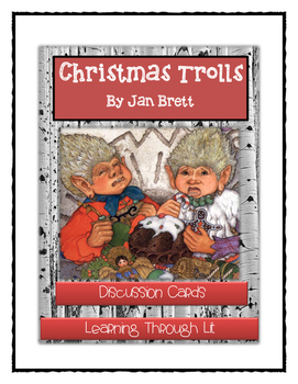 Preview of Jan Brett CHRISTMAS TROLLS - Discussion Cards PRINTABLE & SHAREABLE