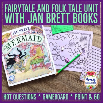 Preview of Jan Brett Fairy Tale and Folk Tale Bundle