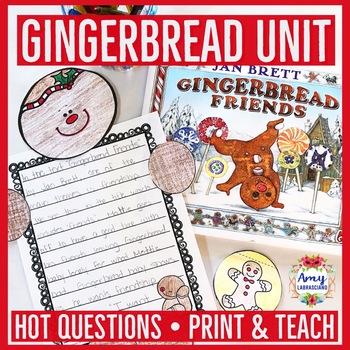 Preview of Jan Brett Gingerbread Unit