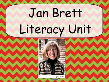 Preview of Jan Brett Literacy Notebook