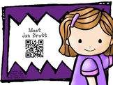 Jan Brett QR Readers for Listen to Reading