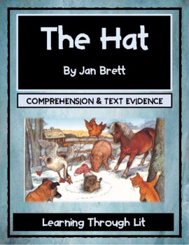 Preview of Jan Brett THE HAT - Comprehension & Text Evidence (Answer Key Included)