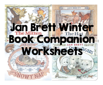 Jan Brett Winter Book Bundle!: Winter Book Companion Worksheets | TPT