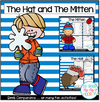 Preview of Activities to Accompany Jan Brett's The Hat and The Mitten Bundle