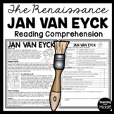 Jan van Eyck Reading Comprehension Worksheet Renaissance Artist