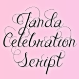 Janda Celebration Script Font: Personal Use