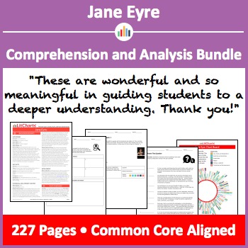 Preview of Jane Eyre – Comprehension and Analysis Bundle