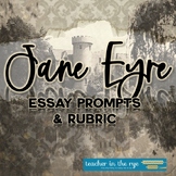 Jane Eyre Final Essay Prompts with Rubric Equality Charact