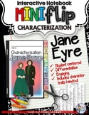 Jane Eyre: Interactive Notebook Characterization Mini Flip