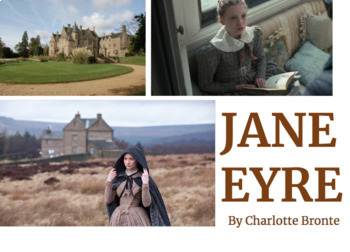 Preview of Jane Eyre - Introduction PowerPoint with Questions & WebQuest Acvivity