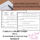 Jane Eyre (Bronte) Character Identification Quizzes for Wh