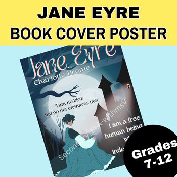 Preview of Jane Eyre by Charlotte Bronte Bulletin Board Poster