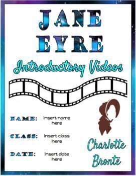 Preview of Jane Eyre unit intro - Video Guides, Activities, & Answer Keys - Google Slides