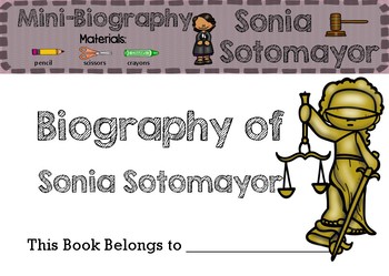 Preview of Sonia Sotomayor - Biography