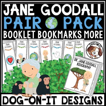 Preview of Jane Goodall Biography Bundle
