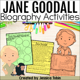 Jane Goodall - Women's History Month Biography Graphic Org