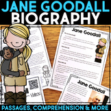 Jane Goodall Biography Report Women in Science Gorilla Rea