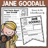 Jane Goodall Biography Unit