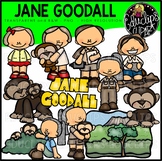 Jane Goodall Clip Art Set {Educlips Clipart}