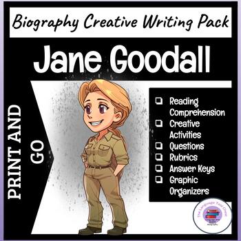 Preview of Jane Goodall ~ Creative Writing | Reading Comprehension | Research