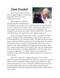 Jane Goodall Reading Passage and Comprehension Questions