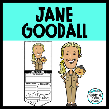 Preview of Jane Goodall Research Banner | Women's History Month