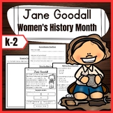 Jane Goodall | Women's History Month Activities and Readin
