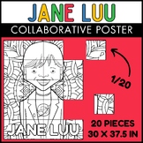 Jane Luu Collaborative Coloring Poster | May AAPI Heritage
