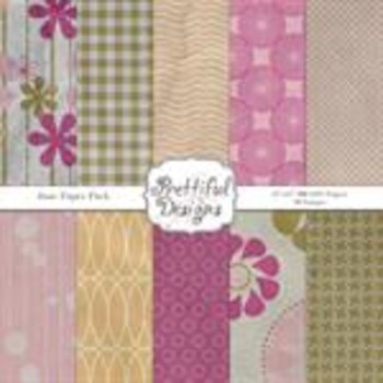 Jane Paper Pack by PrettifulDesigns | TPT