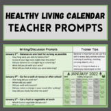 January 2022 Healthy Living Calendar + Mini-Lessons