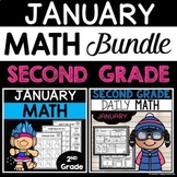 January 2nd Grade Math Worksheets - Extra Practice Daily S