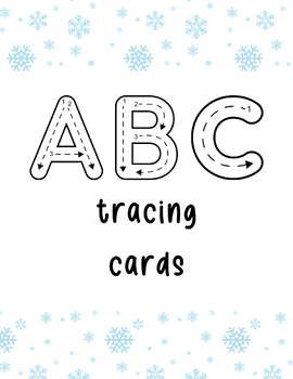 Preview of January - ABC Letter Tracing