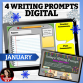 January Activities Writing Prompts with RACE Strategy