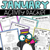 January Activities and Puzzle Games for New Years