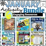 January Activity Bundle: Goal Setting, Classbook, Build a 