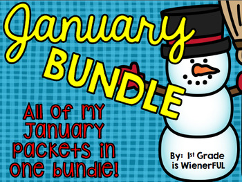 Preview of Winter Activities January BUNDLE