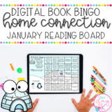 January Book Bingo Digital Reading Board | Google Slides