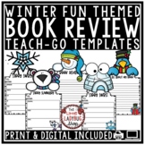 January Book Report Winter Bulletin Board Reading Response