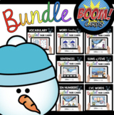 January Boom Card™ BUNDLE - kindergarten math - phonics - 