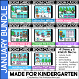 January Boom Cards™ for Kindergarten Winter Theme | Digita