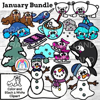 january images clip art