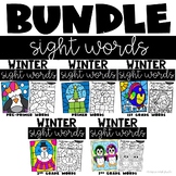 January Coloring Pages - Sight Words Practice Fast Finishe