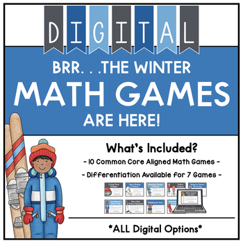 Preview of January: DIGITAL Brr . . .The Winter Math Games Are Here!
