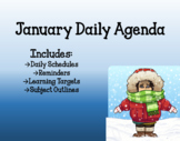 January Daily Agenda