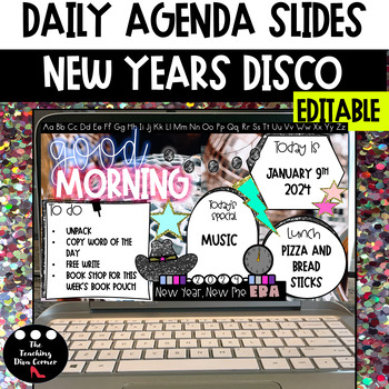 Preview of January Daily Agenda Slides